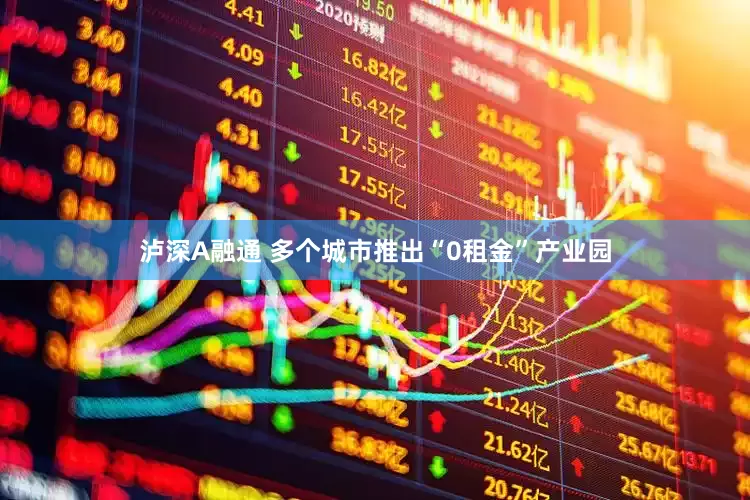 泸深A融通 多个城市推出“0租金”产业园